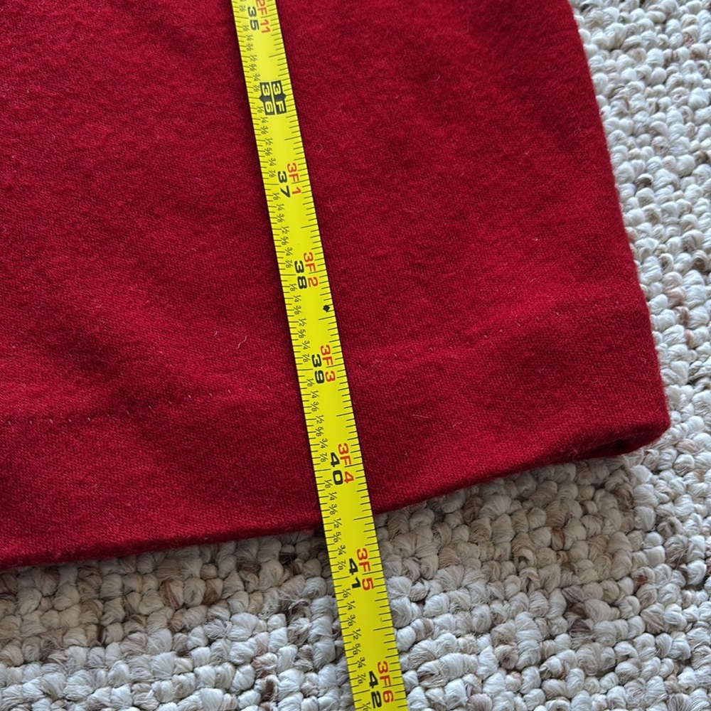 Gucci red wool dress size small_15